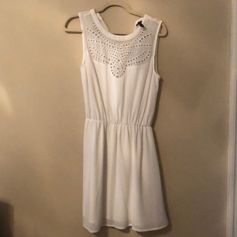 White Aqua Dress